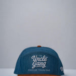 The Uncle Gang™ Vintage Blue & Hazel Brown Snapback Hat Fall Collection