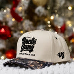 Side Vide of The Uncle Gang hat in Camo
